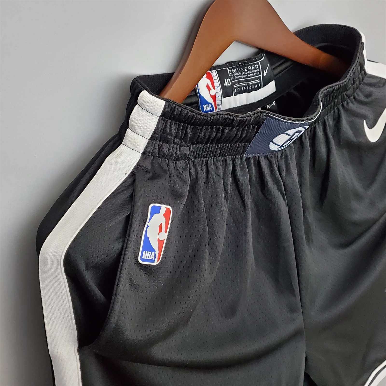 Nets shorts black 9