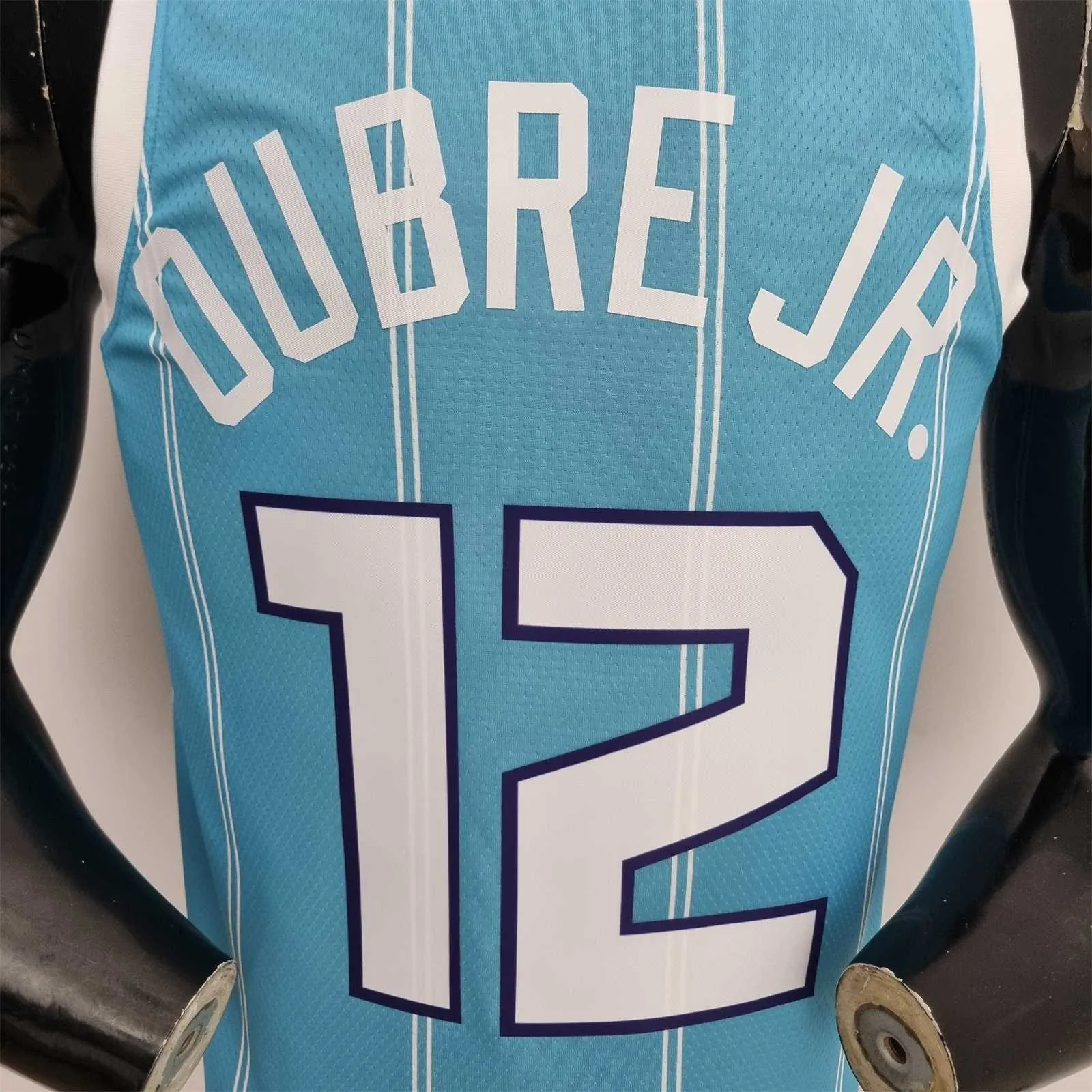 75th Anniversary Oubre jr.#12 Charlotte Hornets Blue NBA Jersey 5