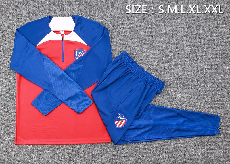 23-24 Atletico Madrid Long Sleeve Training Suit Yupoo 2