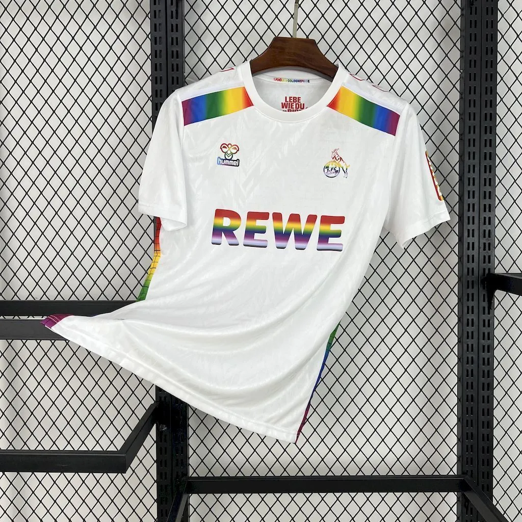25-26 1. FC Kln x Hummer Special Edition Shirt Soccer Uniform AAAAJersey Yupoo 7