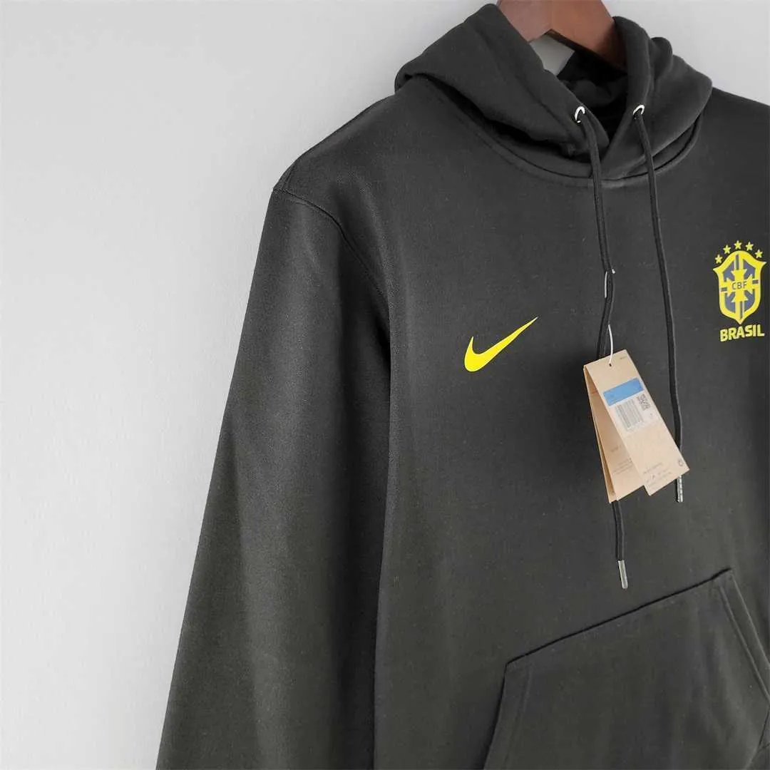 2022 Brazil Hoodie Black 4