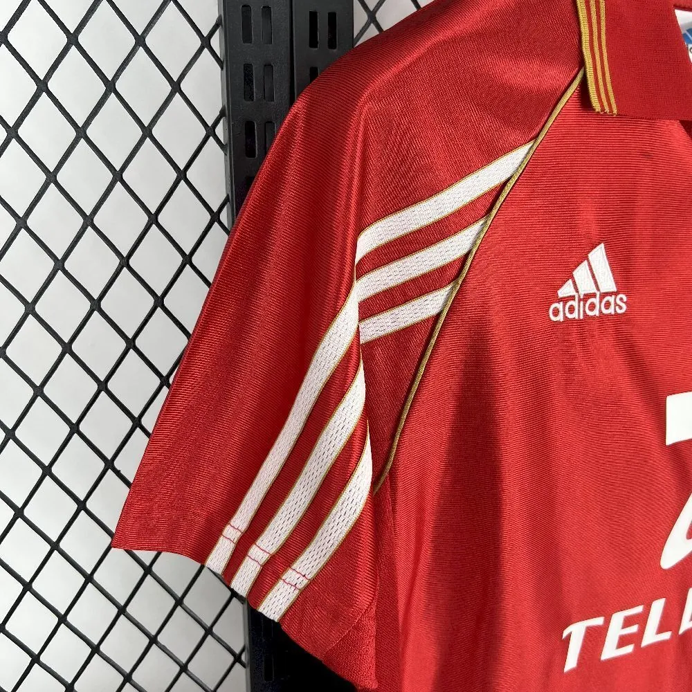98-99 Benfica Home Retro Kit Vintage Shirt Sino AAAAJersey Supply Yupoo 1