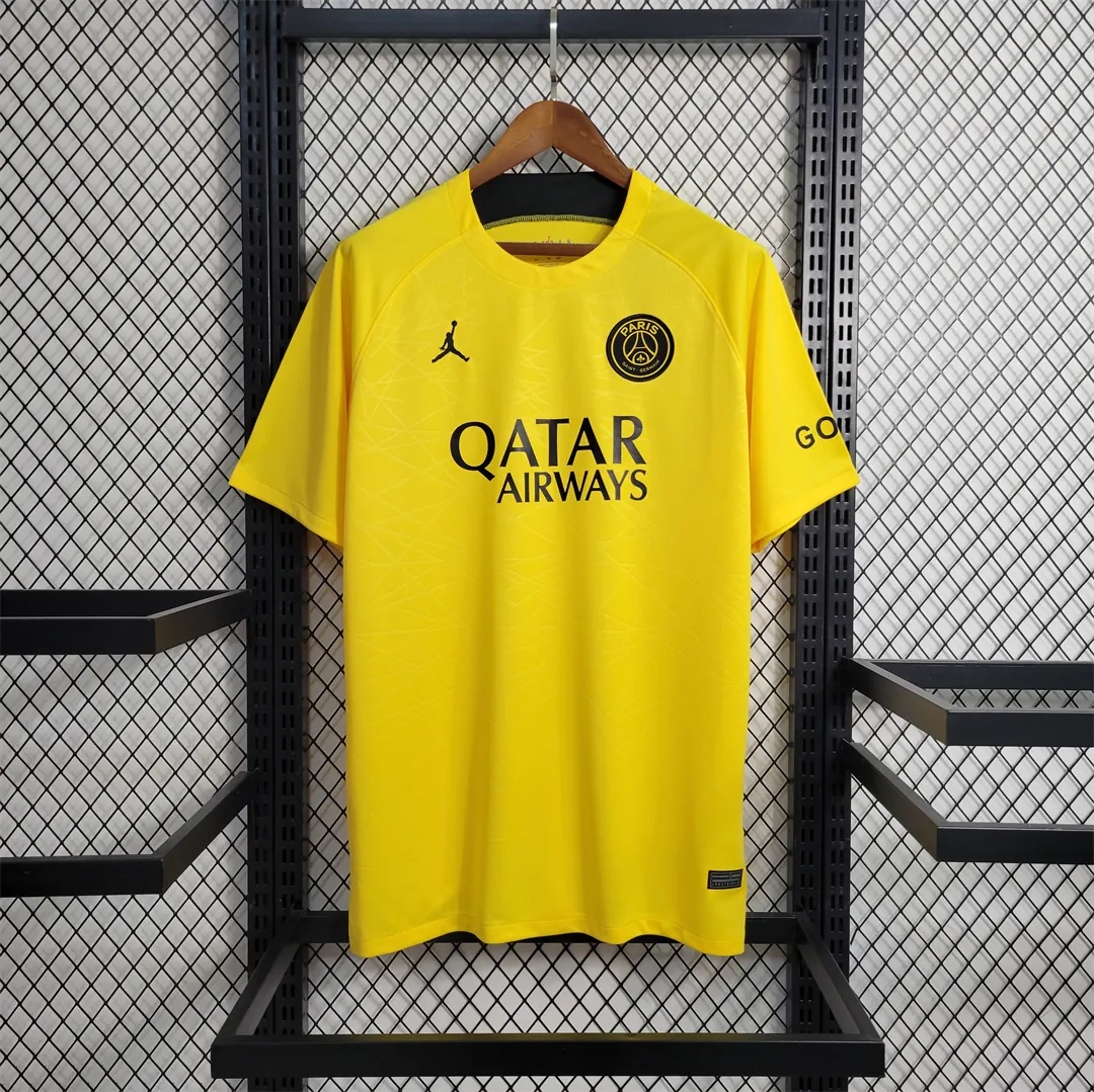 23-24 PSG yellow training T 10