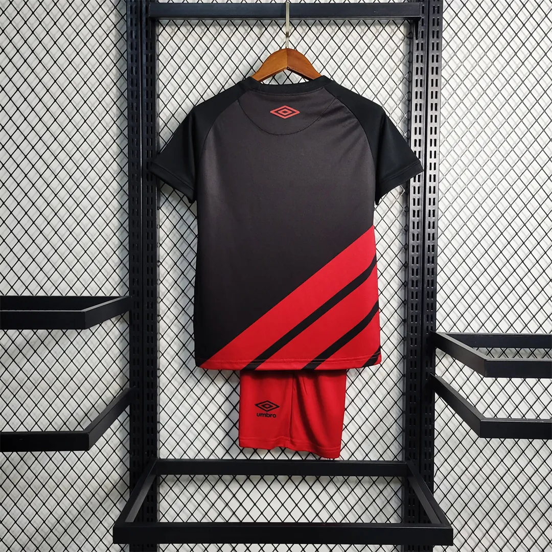 23-24 Athletico Paranaense away kids kit 7