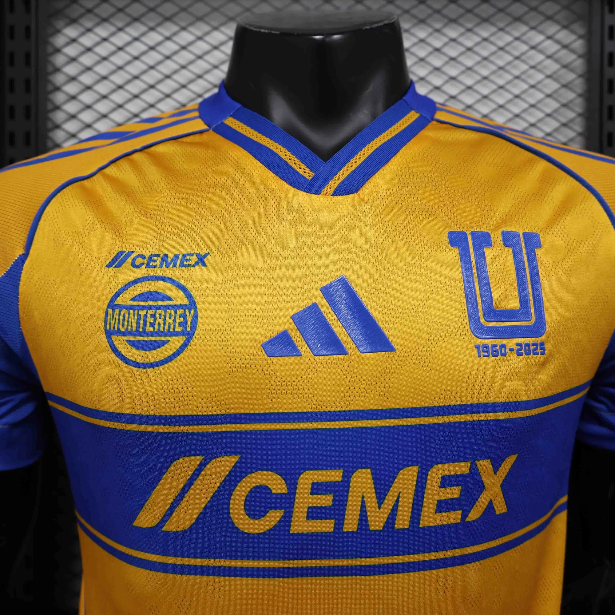 25-26 Tigres Home Kit Player Version Soccer AAAAJersey Yupoo S-2XL 1