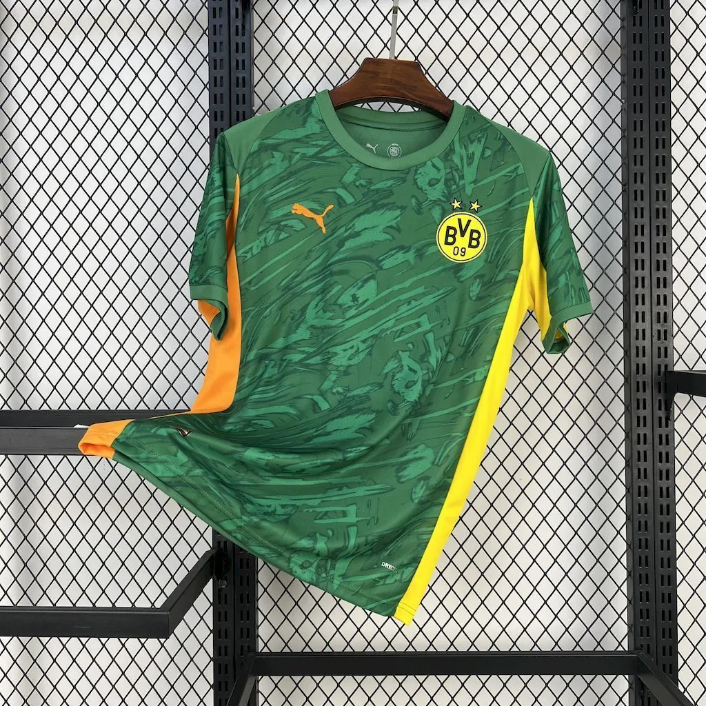 24-25 Dortmund Green Goalkeeper Shirt Football Uniform AAAAJersey Yupoo 6