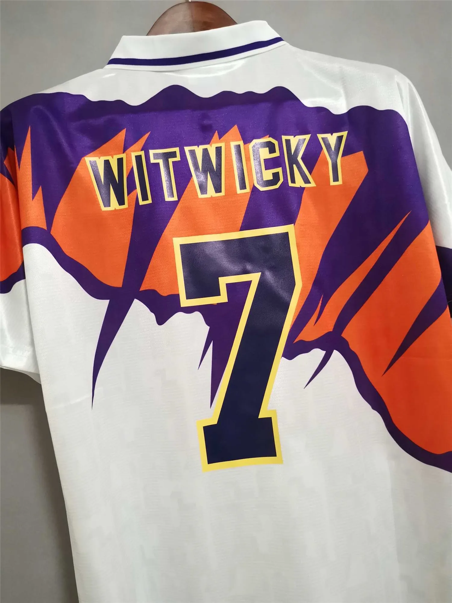 91-93 Scotland away soccer jersey 10