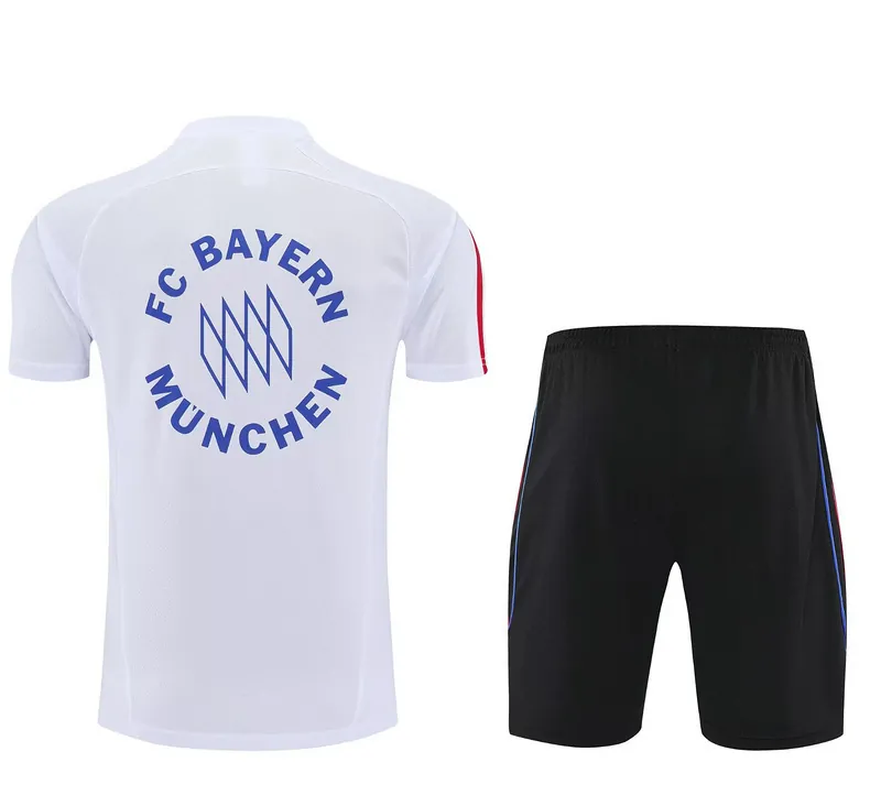 25-26 Bayern Munich OG White Training Kits Football Tracksuits 2