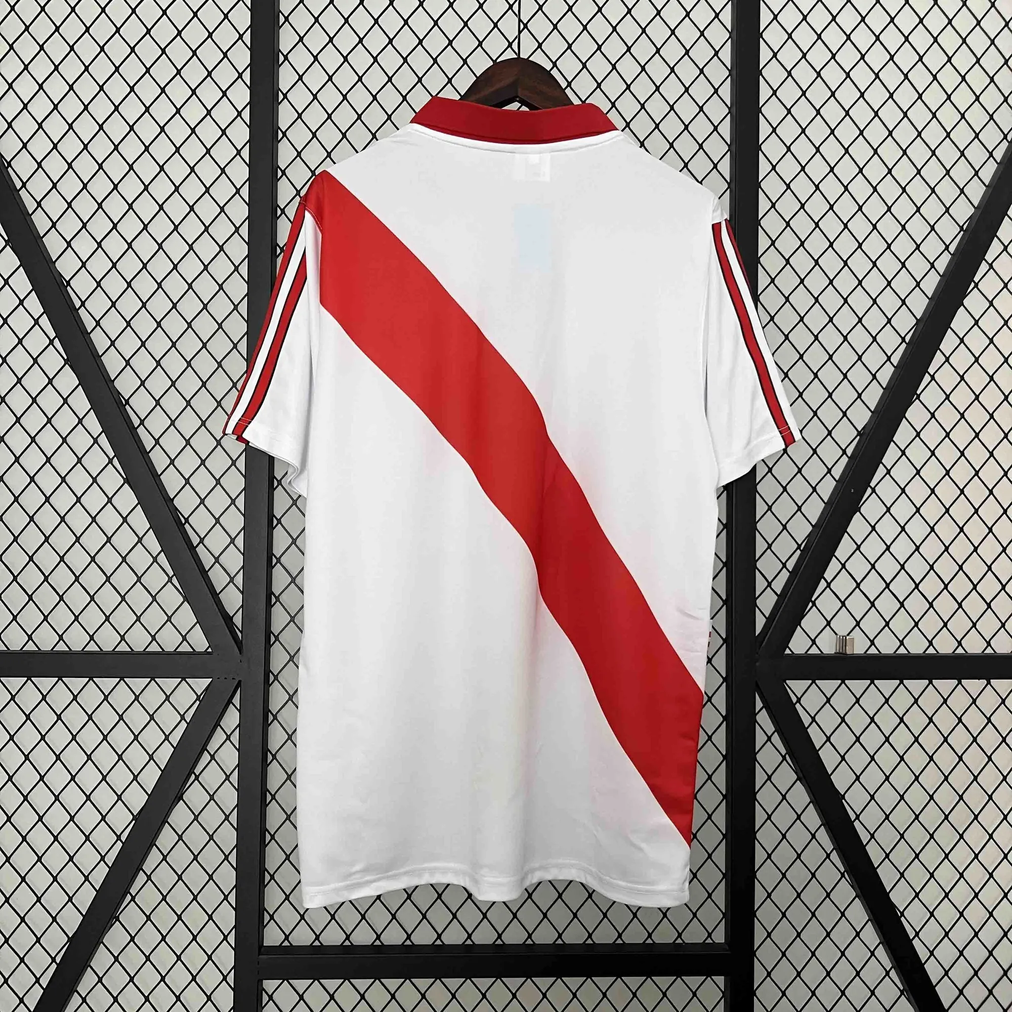 98-99 River Plate Home Retro Kit Vintage Shirt Best Wholesale Yupoo 1