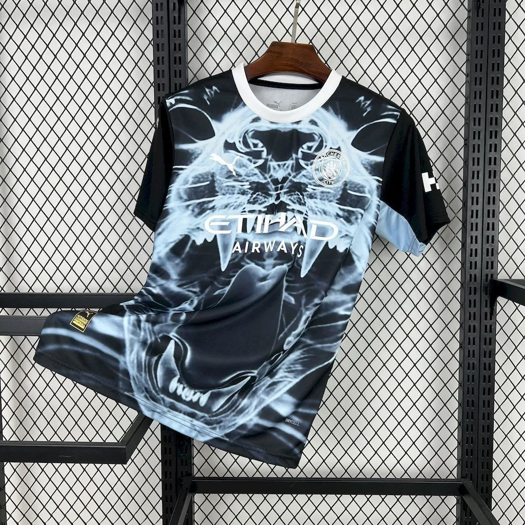 24-25 Manchester City Tiger Special Edition Shirt Football Apparels Soccer AAAAJersey Yupoo 6