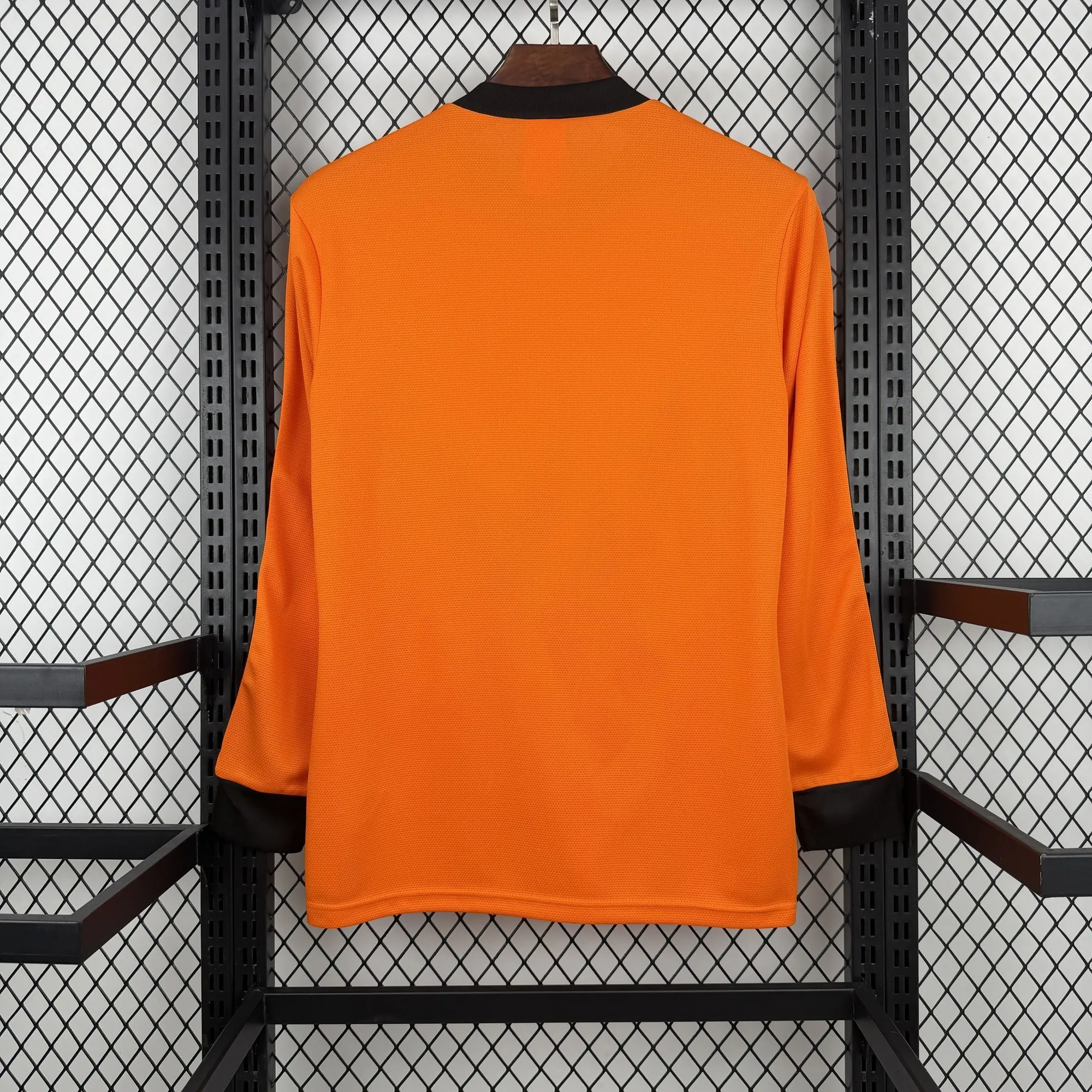 1980 Netherlands Home Mens Retro Kit Vintage Soccer Long Sleeve T-Shirt AAAAJersey Supplier Yupoo 6 2