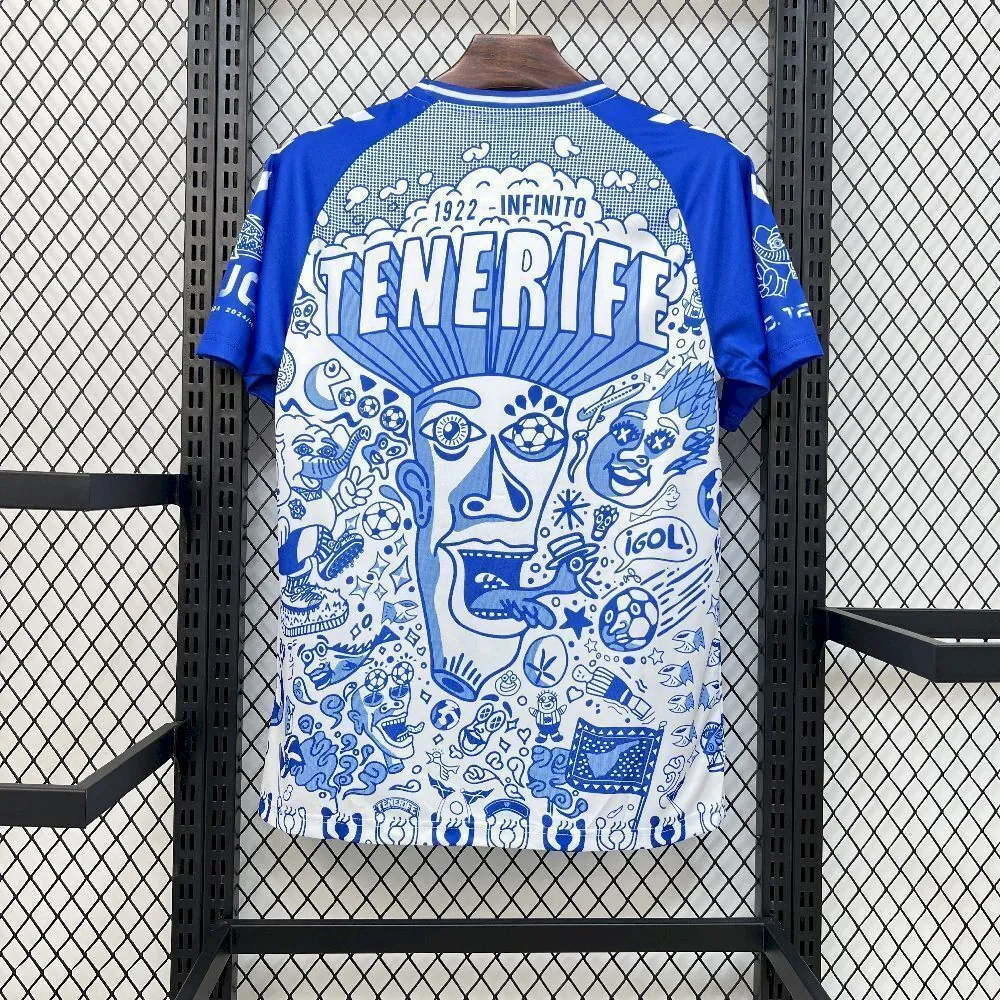 25-26 Tenerife Special Edition Football T-Shirt Sport AAAAJersey Supply Yupoo 1