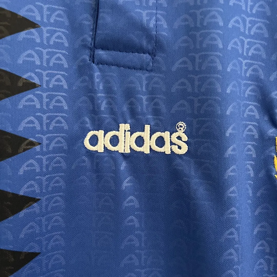 1994 Argentina Away Retro Kid Kits Youth Apparels Football AAAAJersey Yupoo 5