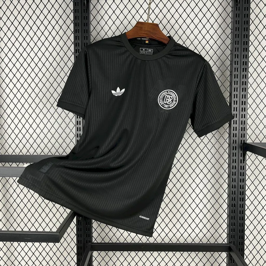 2025 Germany 125th Anniversary Black Special Edition Shirt Football Uniform AAAAJersey Supply Y 7