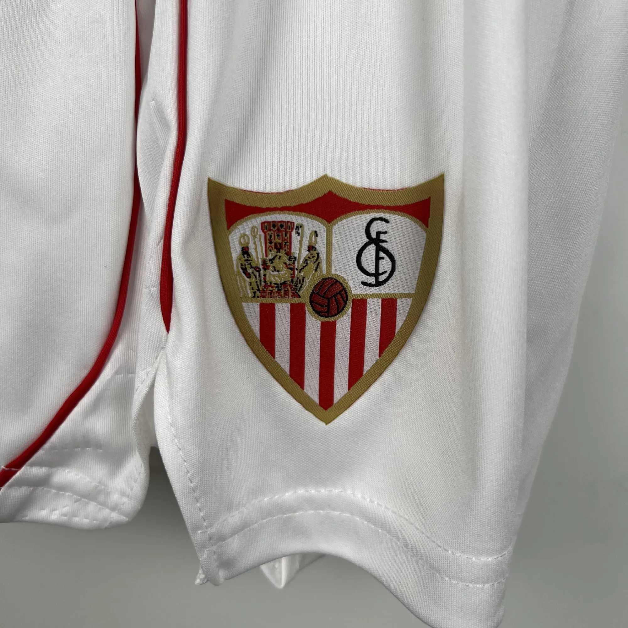 23-24 kids Sevilla home size 16-28 football t-shirt 9