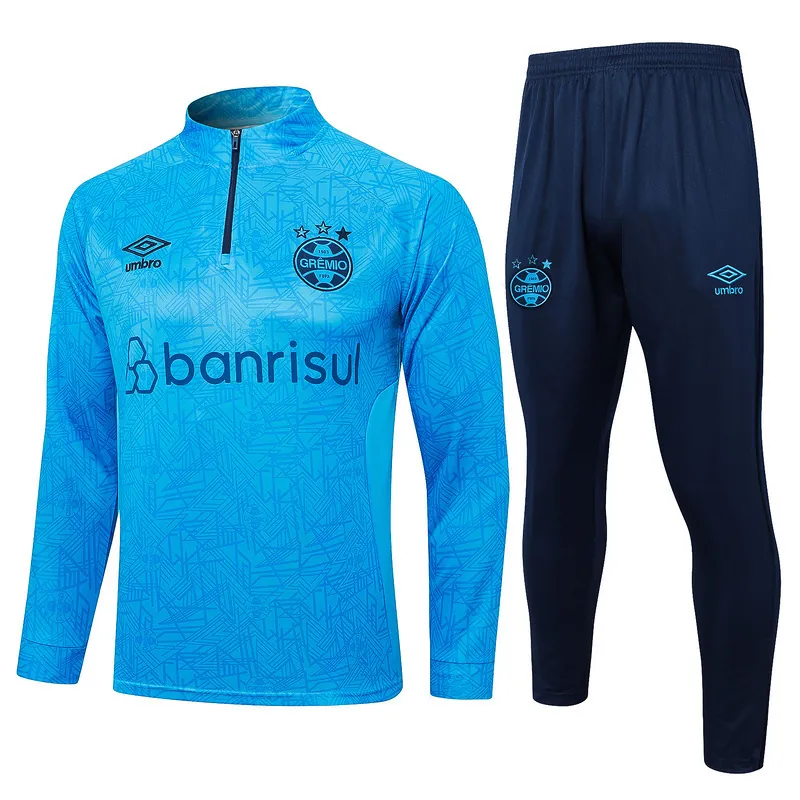 24-25 Gremio Long Sleeve Training Suit Football Shirts 3