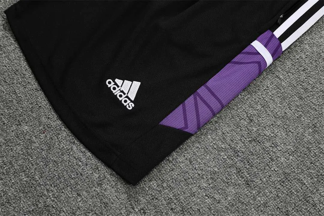 22-23 Real Madrid training suit kit Black 4
