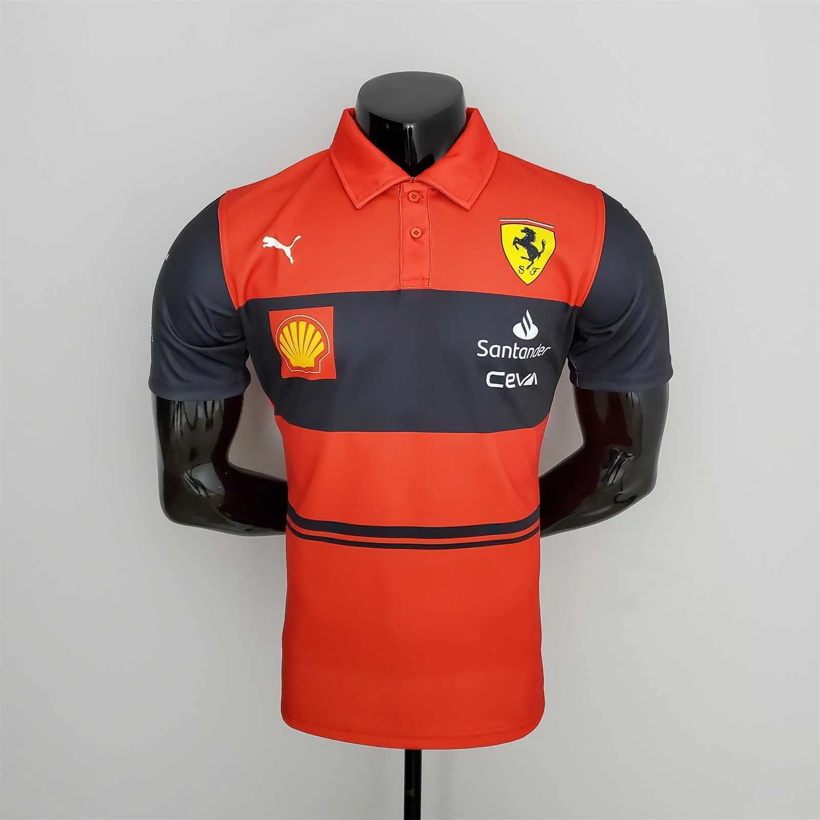 New F1 Formula One; Ferrari racing suit polo red 10