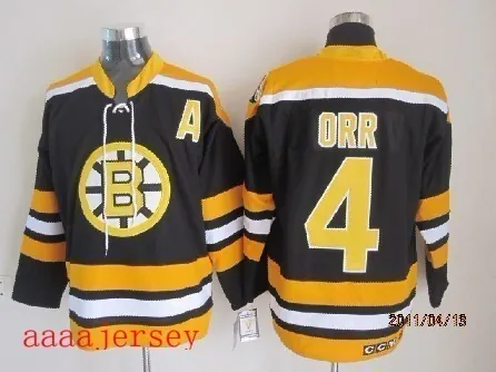 Boston Bruins retro ice hockey jersey M-3XL 波士顿棕熊队复古冰球服 3