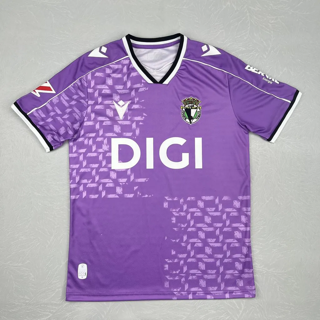 26-27 Burgos CF Mens Away Kit Football T-Shirt AAAAJersey Supply Yupoo 10 9
