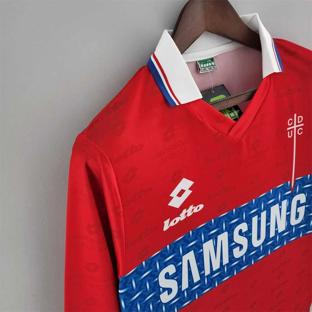 1996 La Católica third away long sleeve 4