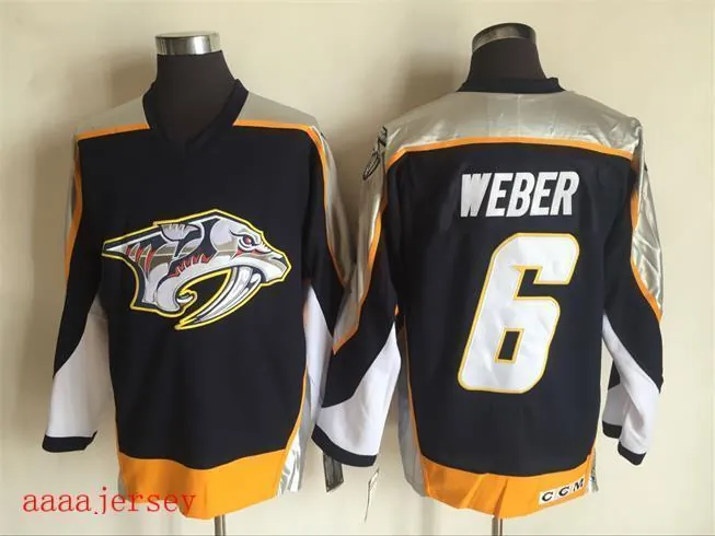 Nashville Predators retro ice hockey jersey M-3XL 纳什维尔掠夺者队复古冰球服 9