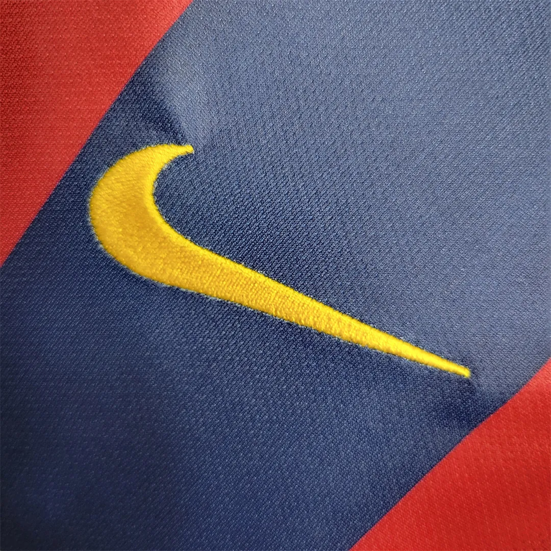 14-15 Barcelona home Long Sleeve 8