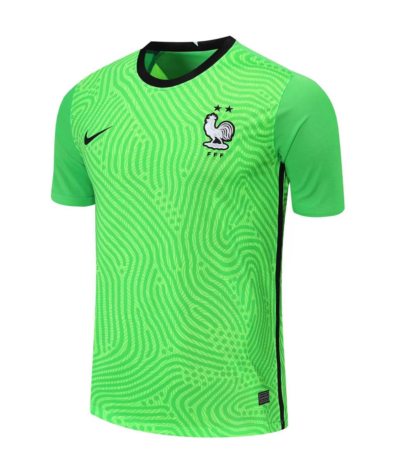 2021 France green goalkeeper 12