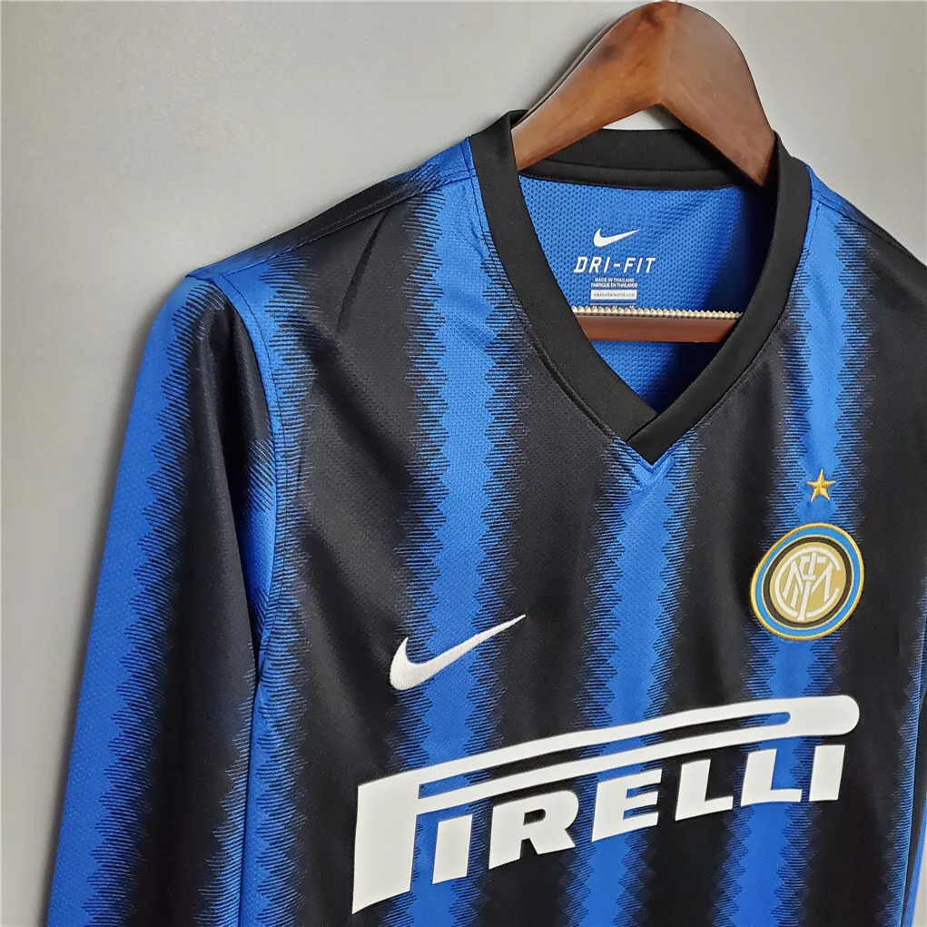 10-11 Inter Milan home long-sleeved 3