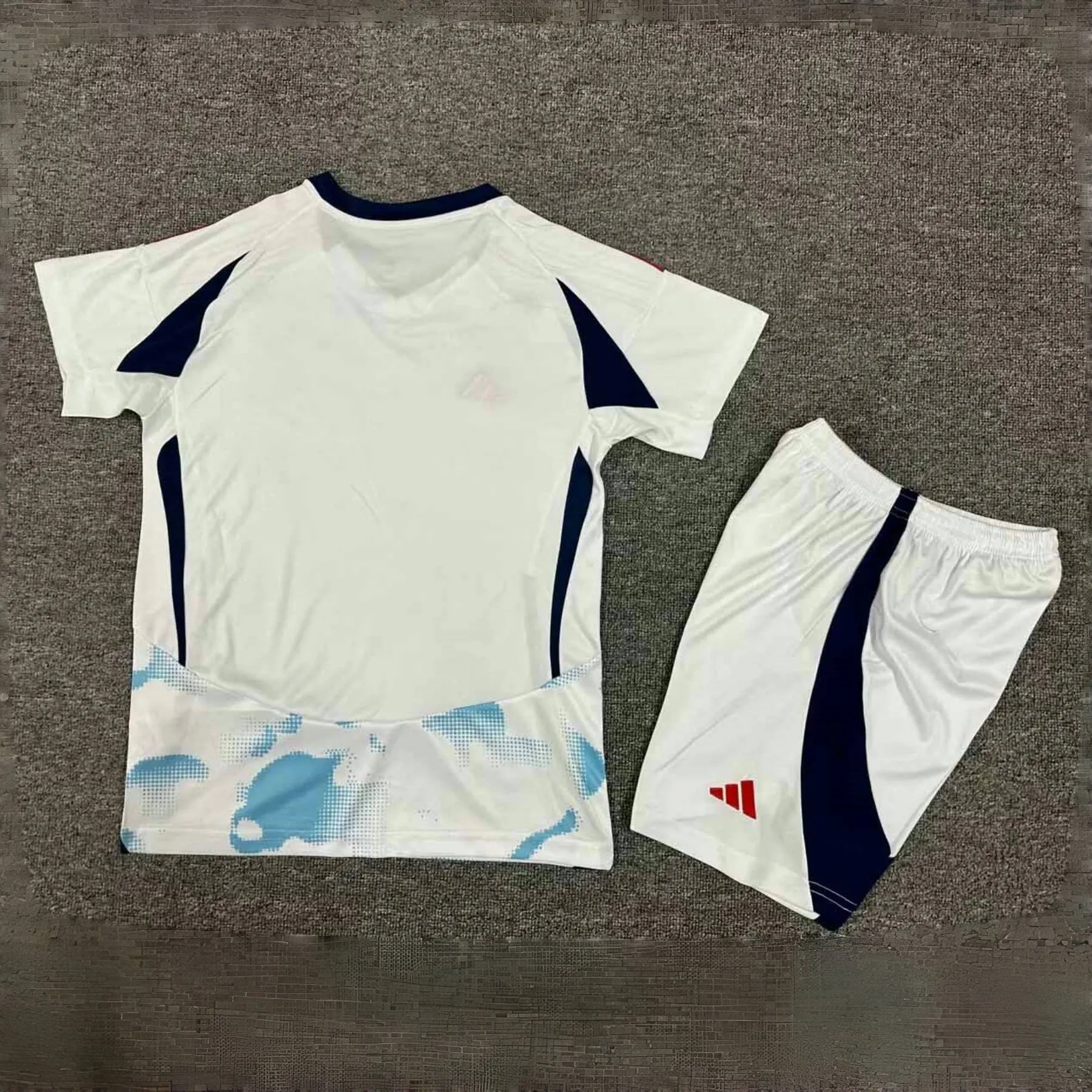 2024 Costa Rica Away Kid Kits Youth Apparels Sport AAAAJersey Yupoo 1