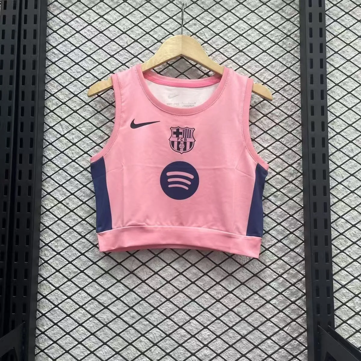 25-26 Barcelona Pink Women Yoga Vest Kit Soccer Sinoshirt AAAAJersey Supply Yupoo 2