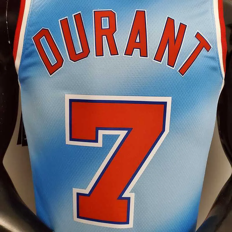New Nets DURANT #7 Retro Limited Edition Blue 8
