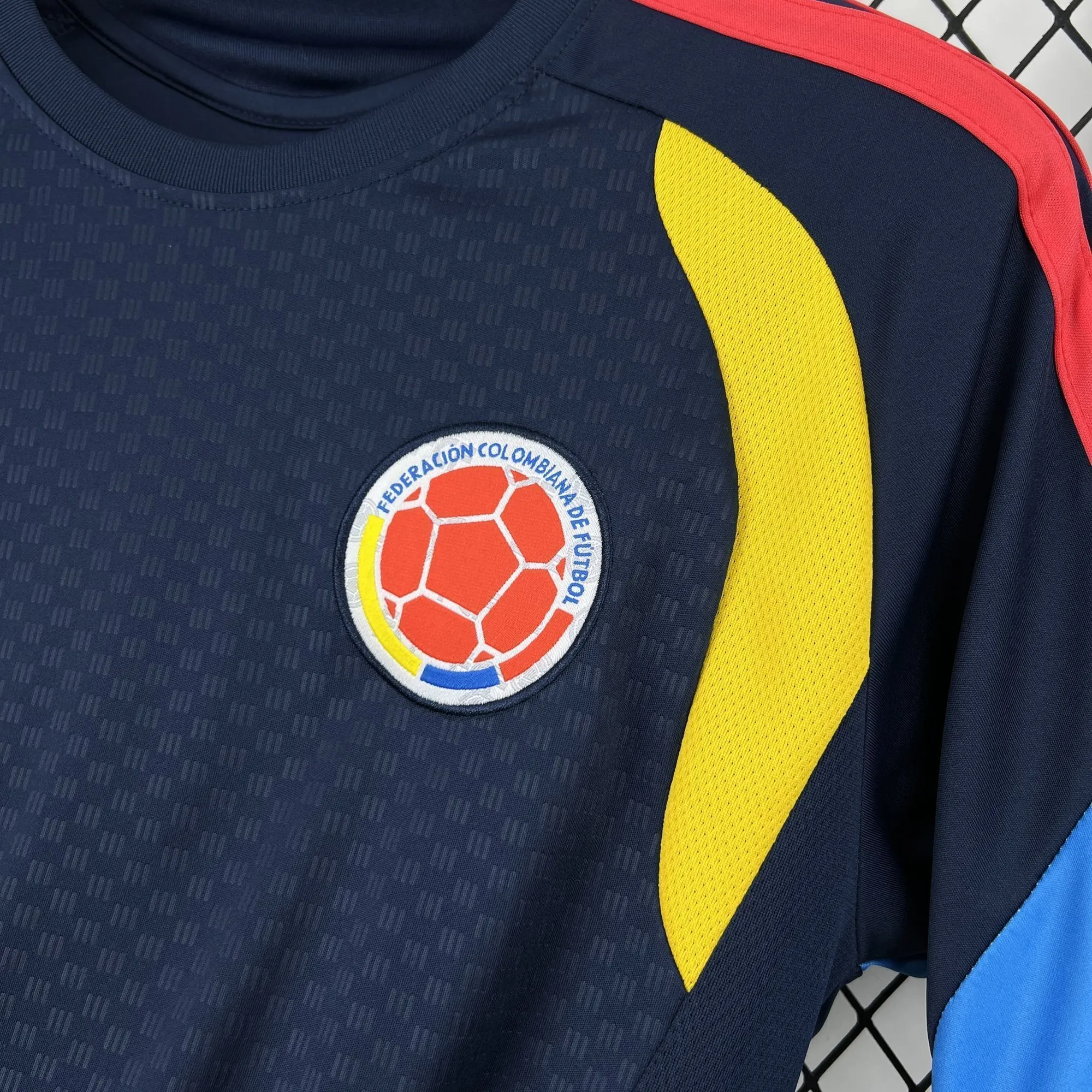 2026 Colombia Mens Pre-Match Kit World Cup T-Shirt Football AAAAJersey Supply Yupoo 6