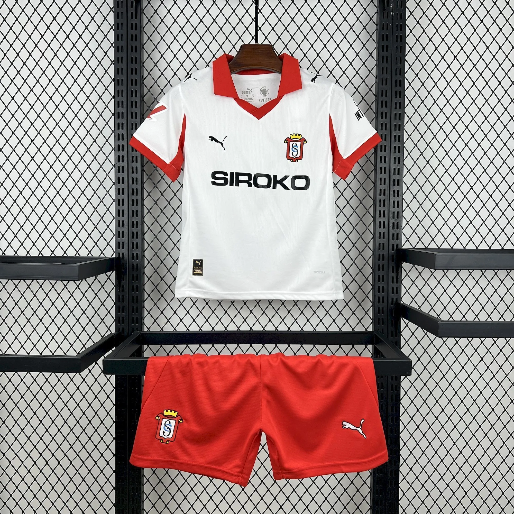 25-26 Sporting de Gijón Third Jersey Kids Kit Soccer T-Shirt AAAAJersey Supply Yupoo 6