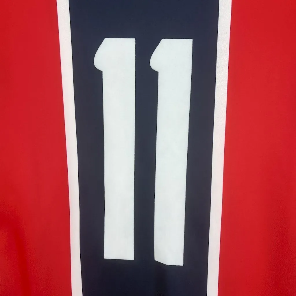 75-76 PSG Away Retro(Number11) Kit Vintage Shirt AAAAJersey Supply Yupoo 3