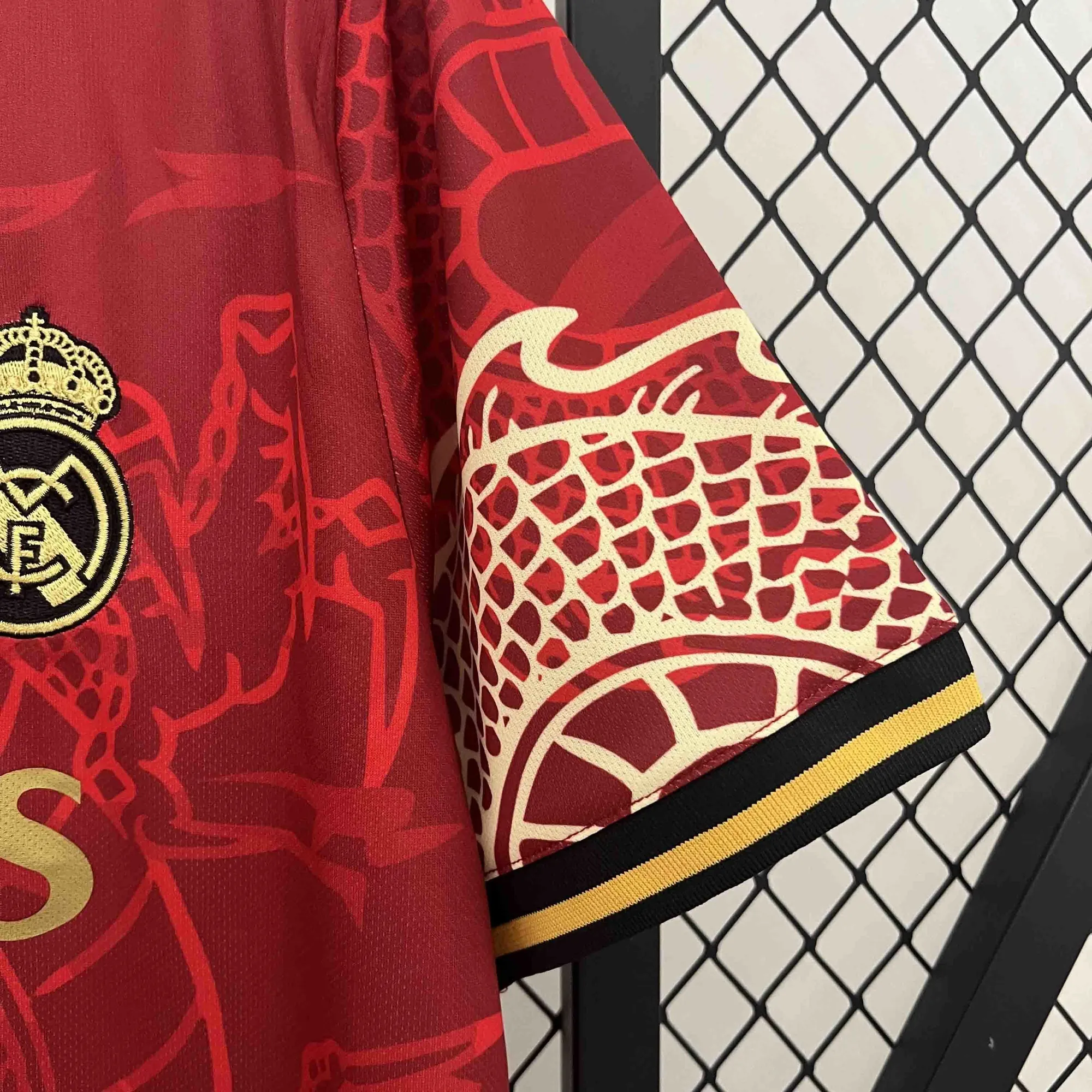 24-25 Real Madrid Red Dragon Special Edition Shirt Soccer AAAAJersey Yupoo 3