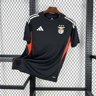 25-26 Benfica Black Training Shirt Football Apparels AAAAJersey Supply Yupoo 6