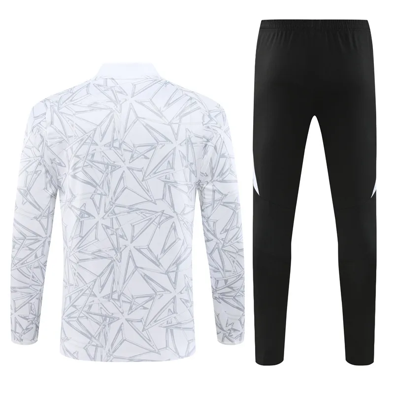 24-25 Real Madrid Long Sleeve Training Suit Football Shirts 1