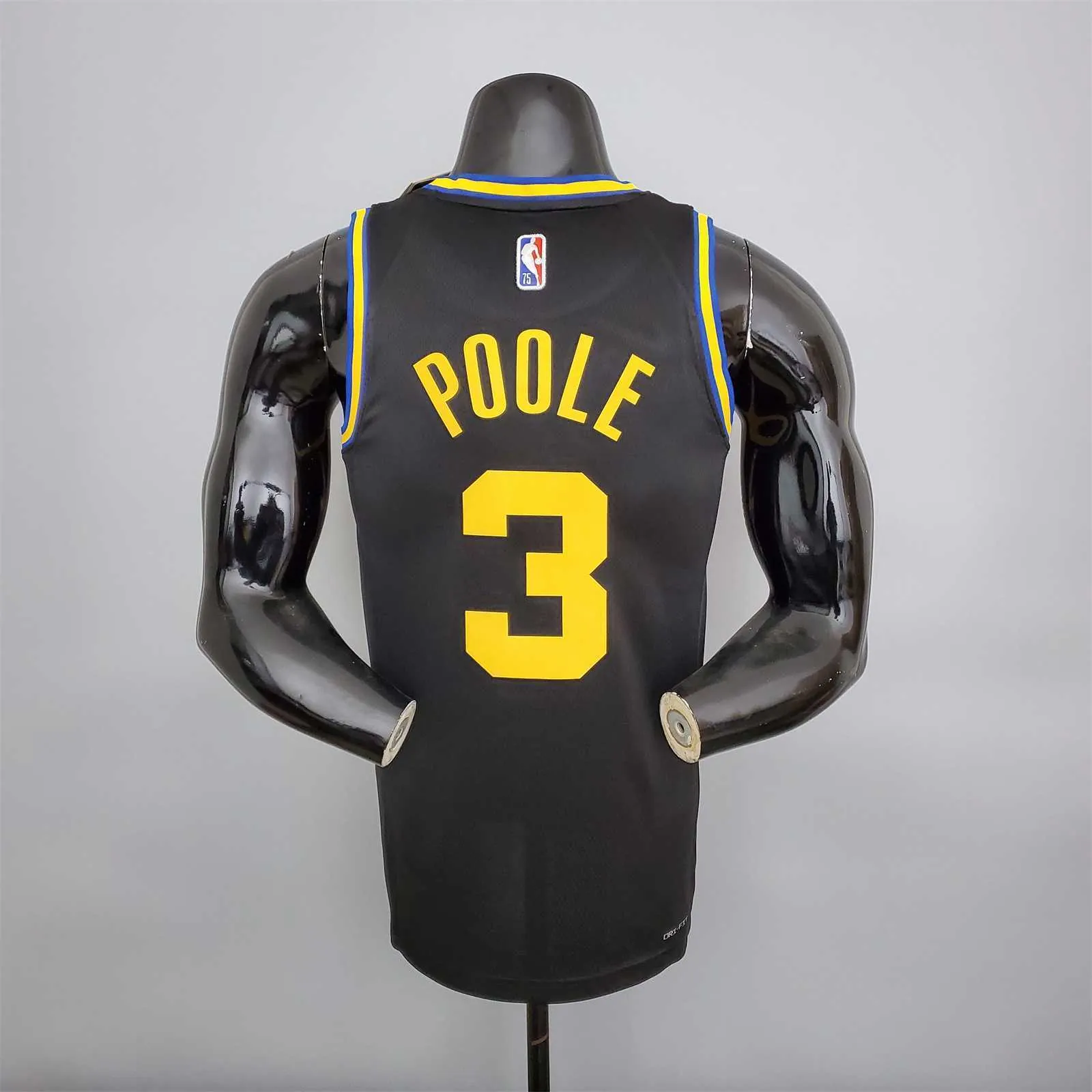 2022 75th Anniversary Poole #3 Warriors City Edition Black 5