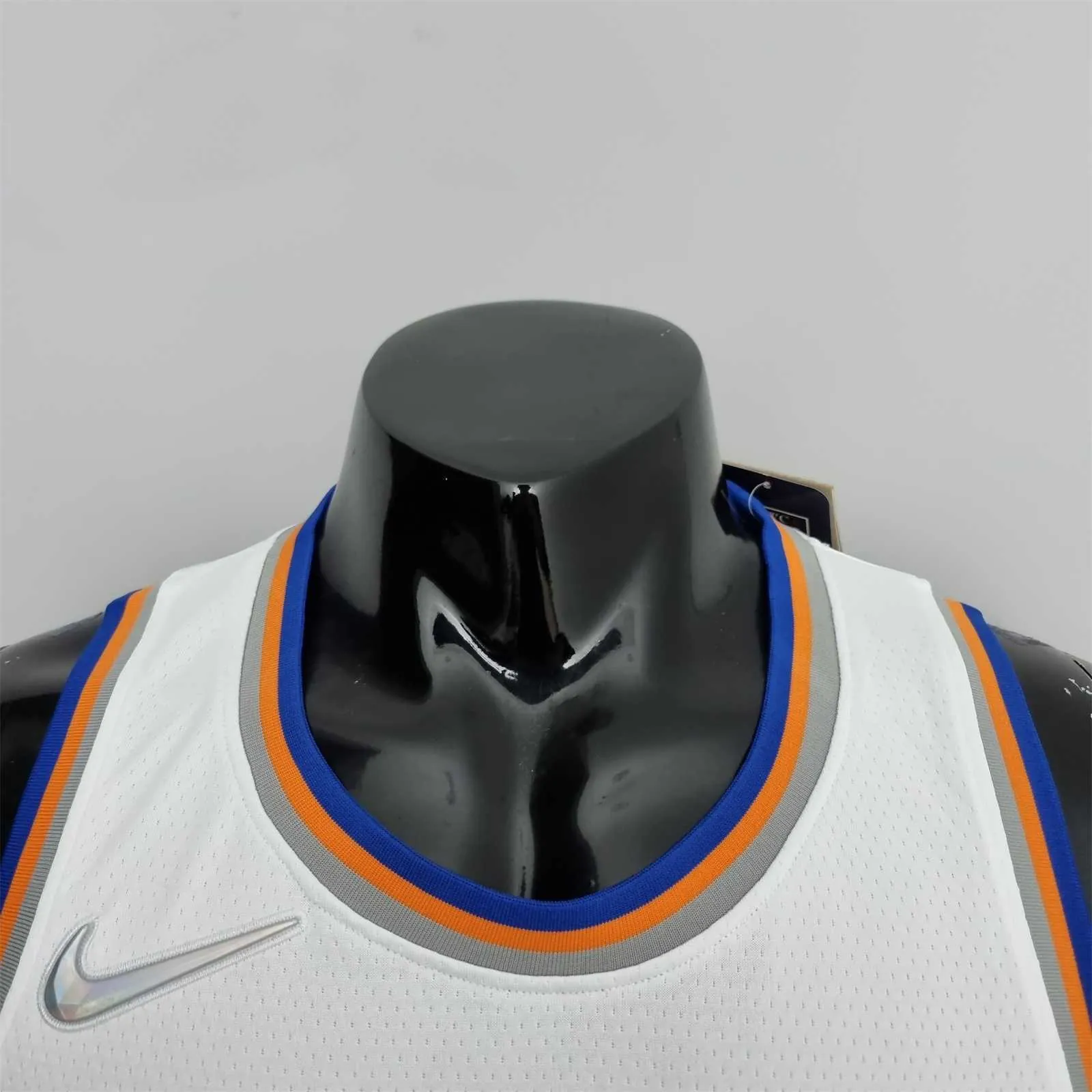 75th Anniversary Anthony #7 New York Knicks White NBA Jersey 3
