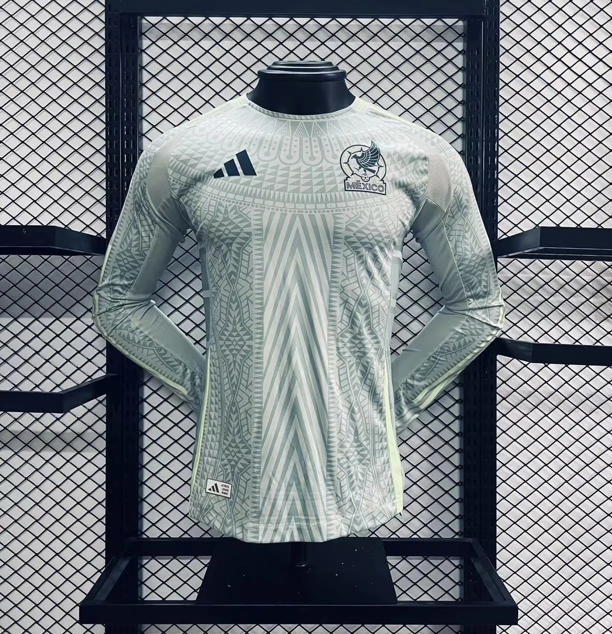 2024 Mexico Away Long Sleeve Kit Player Version Shirt Jerseys Supllier Yupoo 6