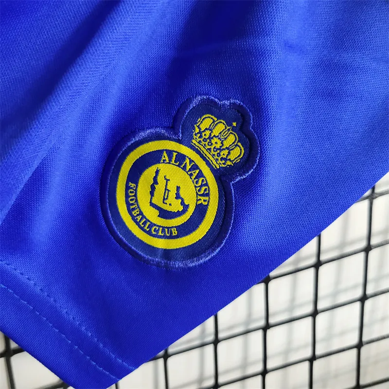 23-24 Kids Al Nassr Home Sizes 16-28 Soccer Jerseys 7