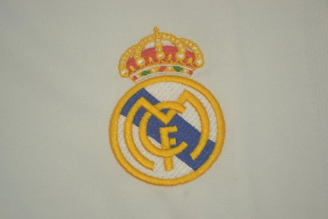 00-01 Real Madrid home long sleeve 7