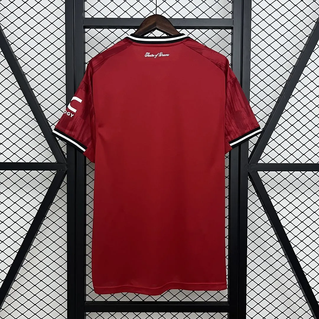 25-26 Manchester United Home Kit Football T-Shirt AAAAJersey Yupoo 5