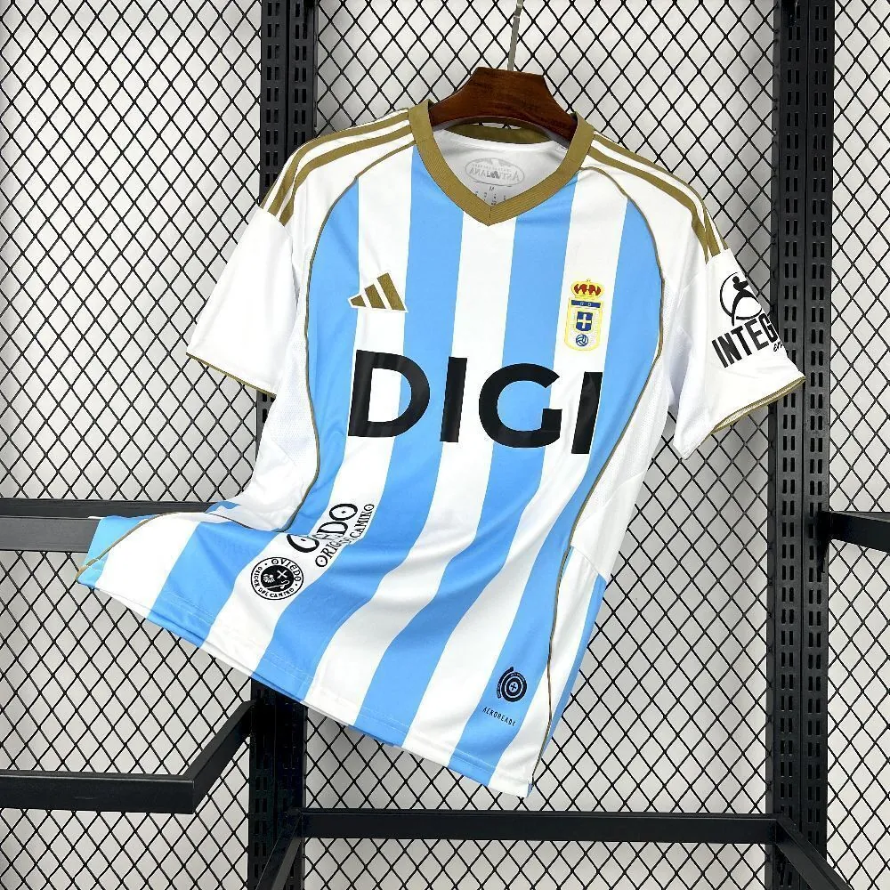 25-26 Oviedo Third Away Shirt Football Apparels AAAAJersey Dropship Yupoo 6