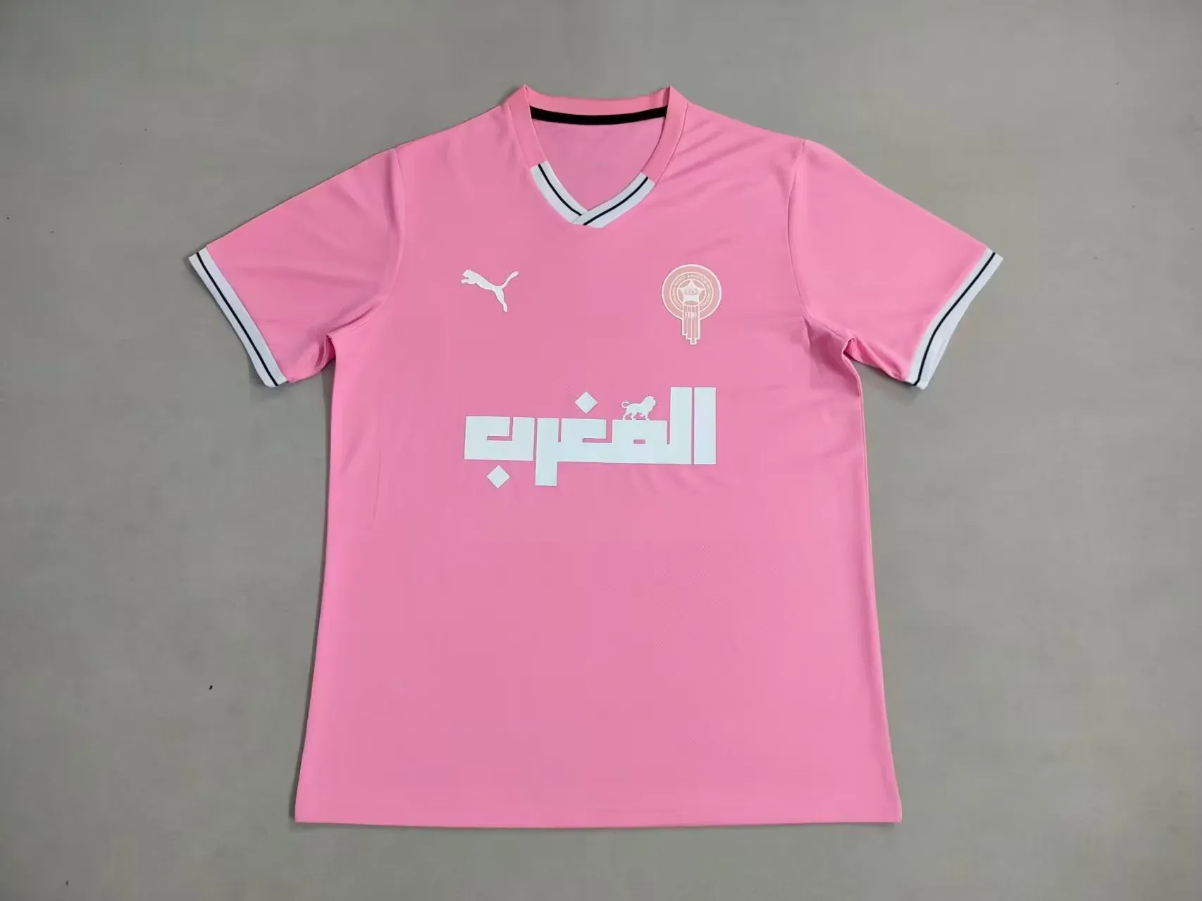 2025 Morocco Special Edition Kit été Pink Training Shirt Football Uniform AAAAJersey Dropship Y 2