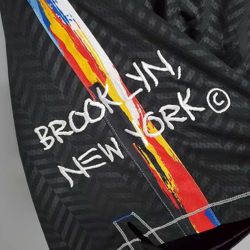 Brooklyn Nets NBA Shorts City Edition Black 1