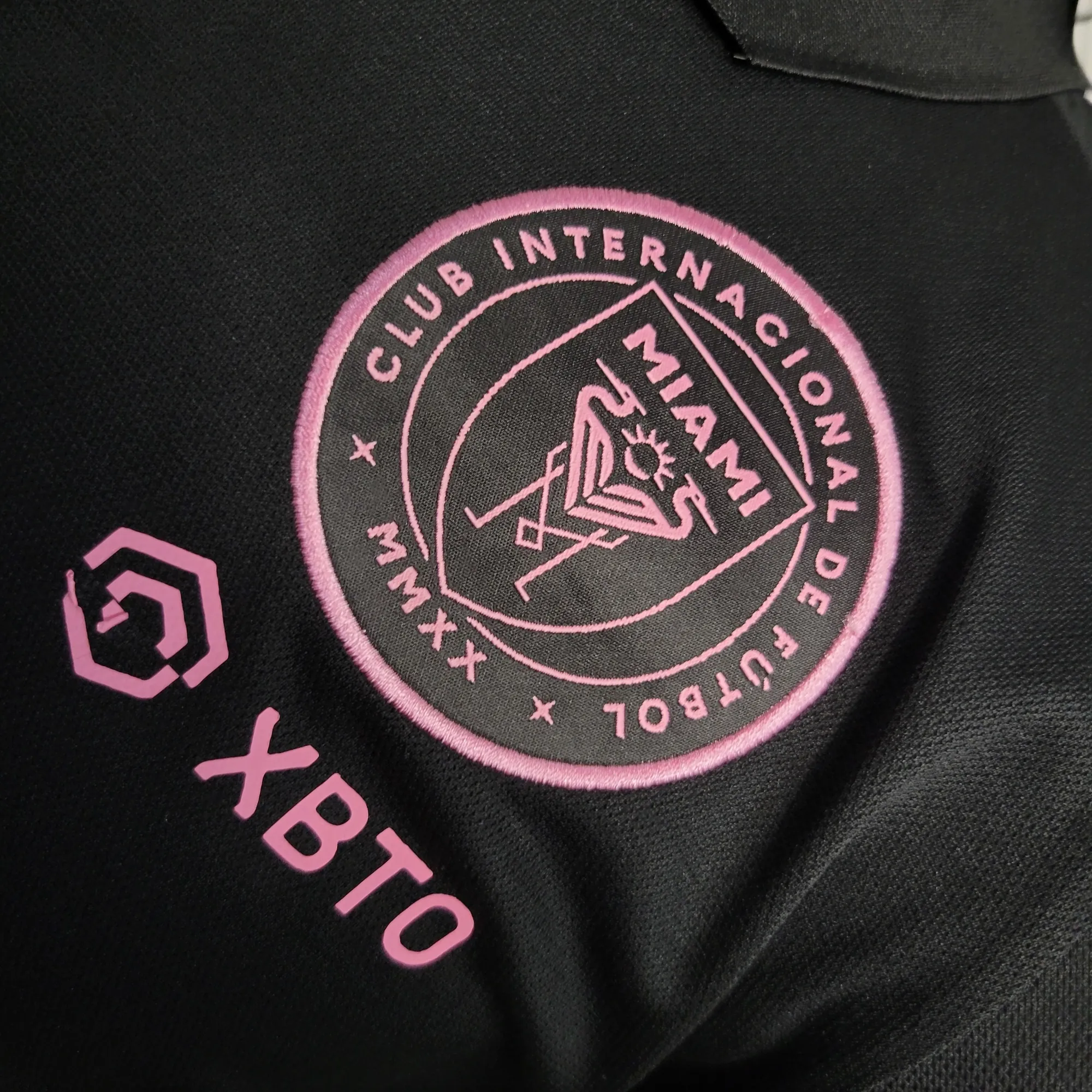 23-24 Inter Miami Polo Black Size S-XXL 3