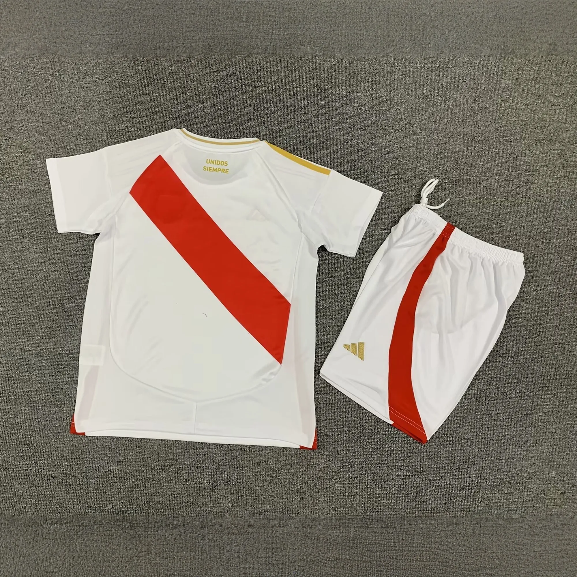 2024 Peru Home Kid Kits Children Sets Football AAAAJersey Yupoo 1