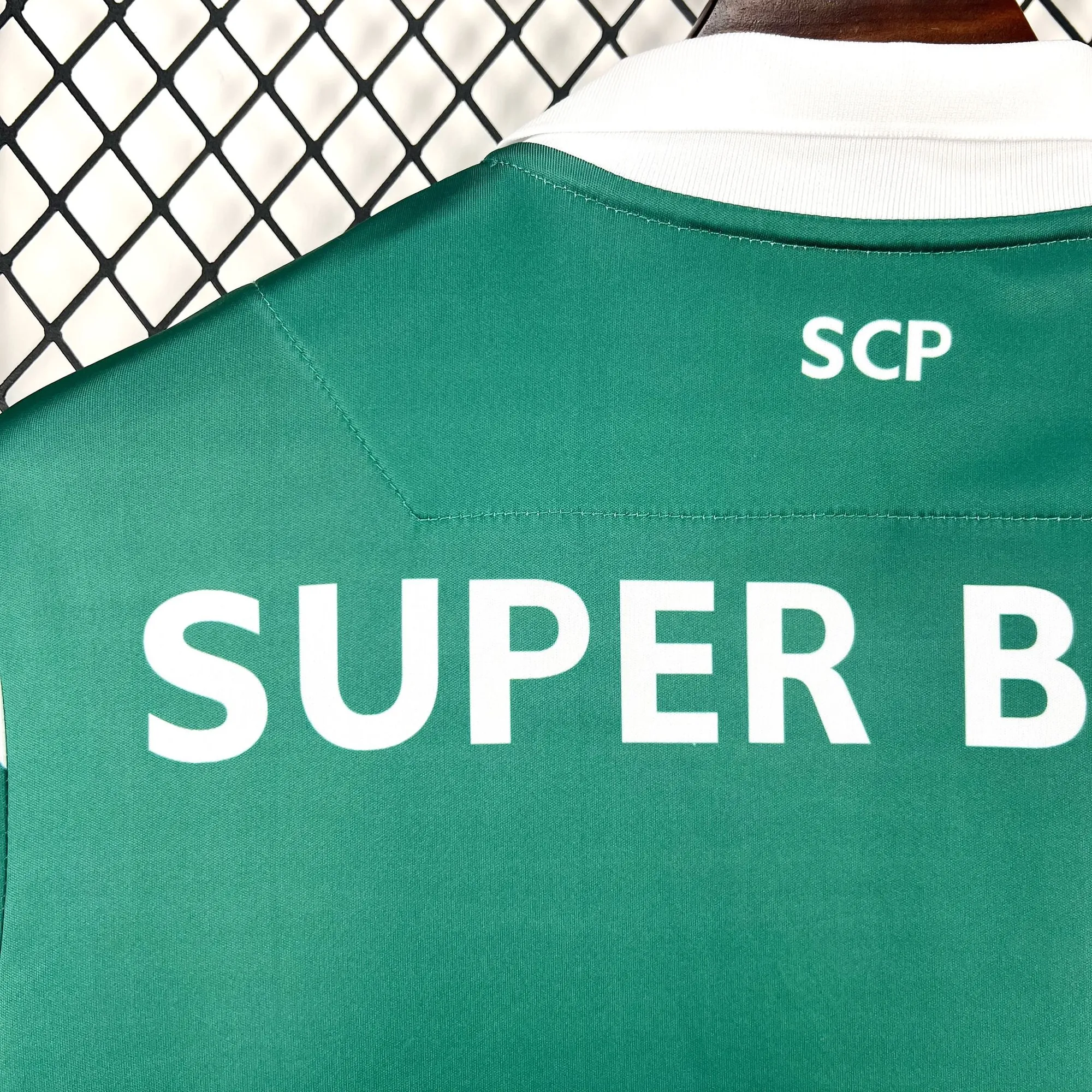 18-19 Sporting Home Football Retro Kit Vintage T-Shirt AAAAJersey Wholesale Yupoo 8 8
